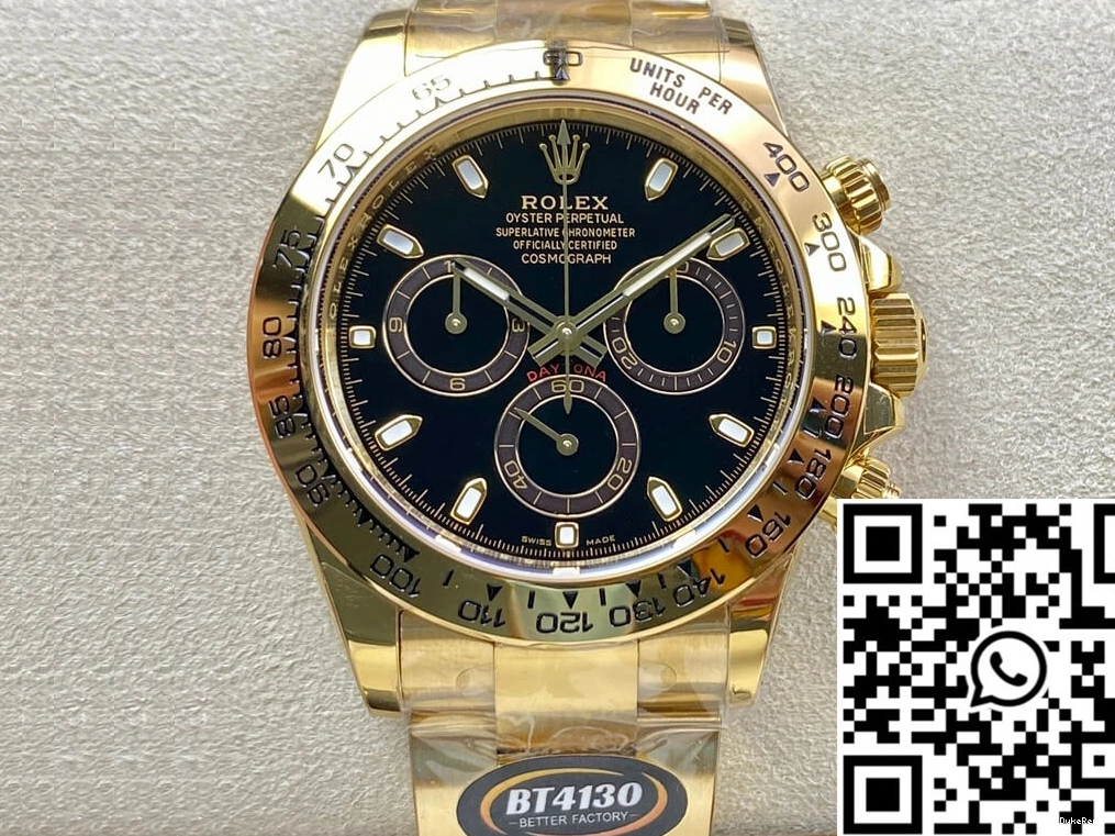 Rolex Factory BT Black Dial Daytona M116508-0004 0917